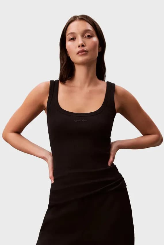 Майка SL VARIGATED RIB NANO LOGO TANK