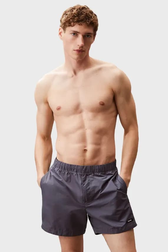 Мужские темно-синие плавательные шорты CASUAL TAILORED