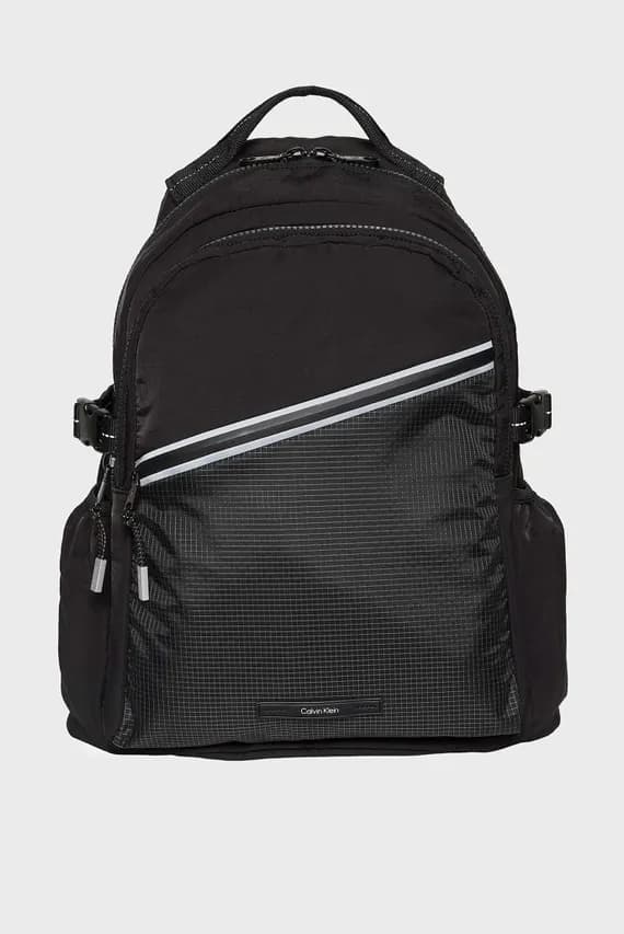 Рюкзак STRIPED UTILITY ZIP ROUND BACKPA