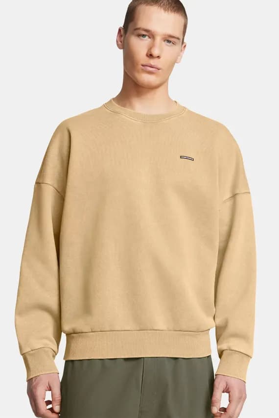 Свитшот UA Icon HWT Flc Wash OS Crew