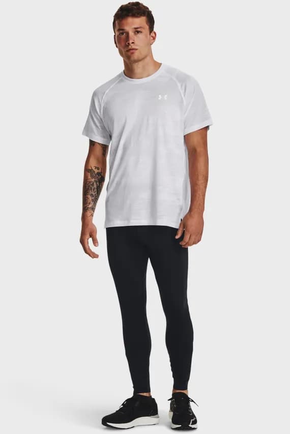 Мужские черные тайтсы UA QUALIFIER ELITE TIGHT