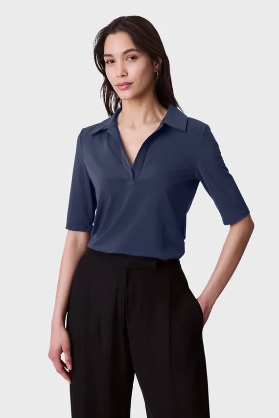 Поло/HS CREPE JERSEY POLO