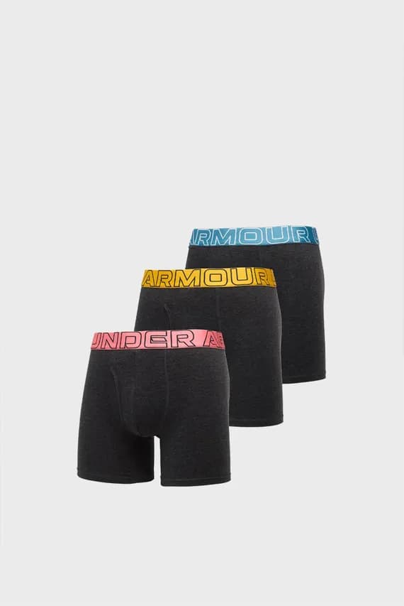 Трусы/UA PERFORMANCE COTTON - SOLID 6 IN 3PK