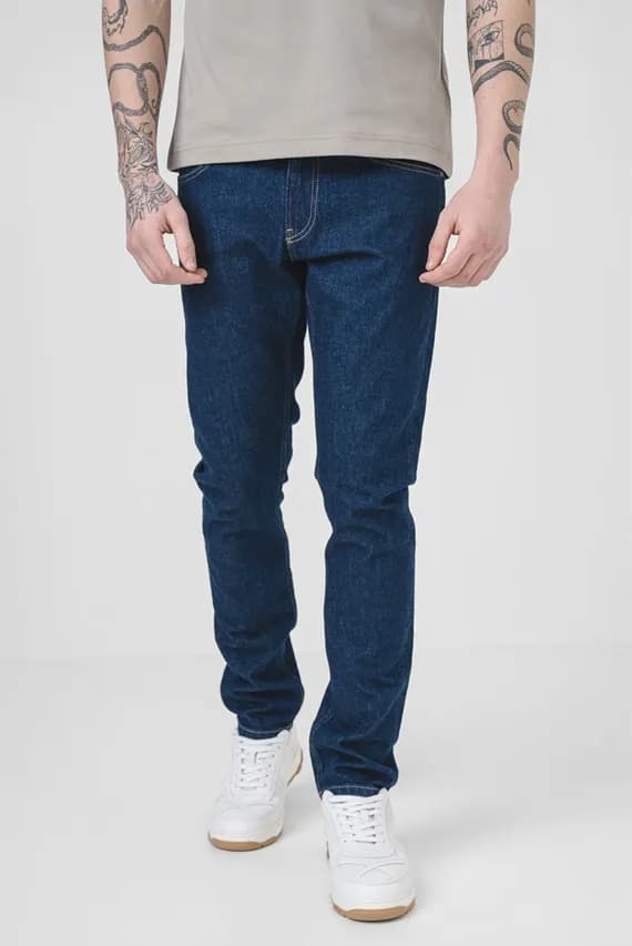 Джинсы PREMIUM SLIM MID BLUE