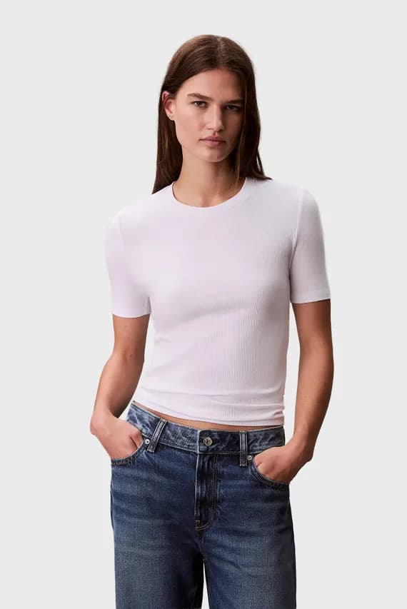 Топ A- Modal Rib Tee (essential)