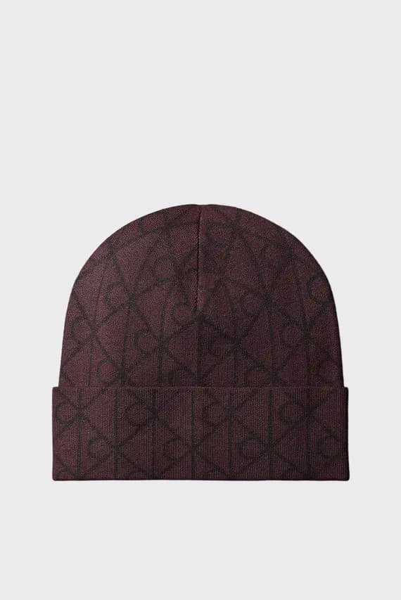 Шапка EMBLEM AOP JCQ FINE RIB BEANIE