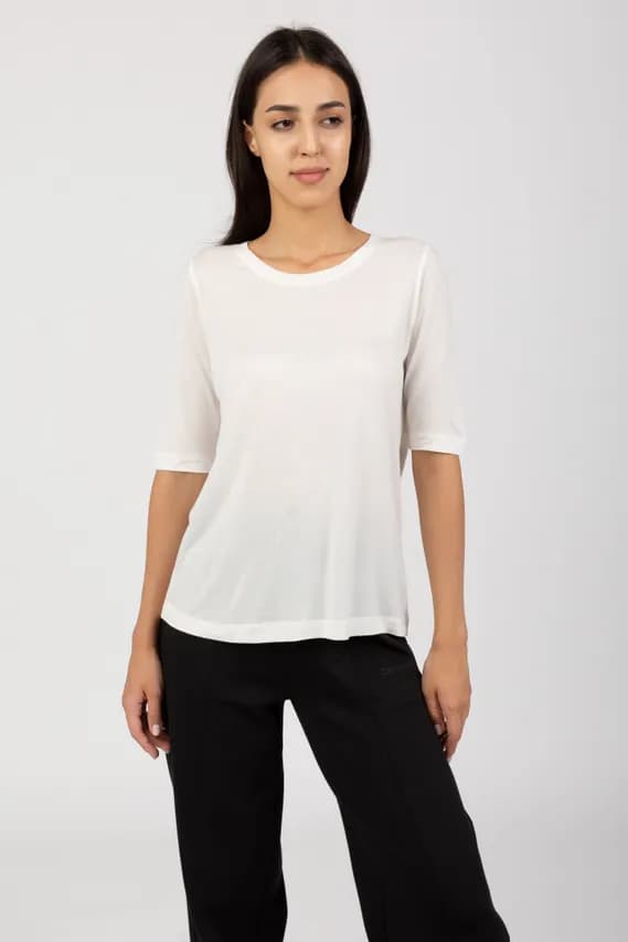 Футболка MODAL SILK RELAXED CREW NECK TEE