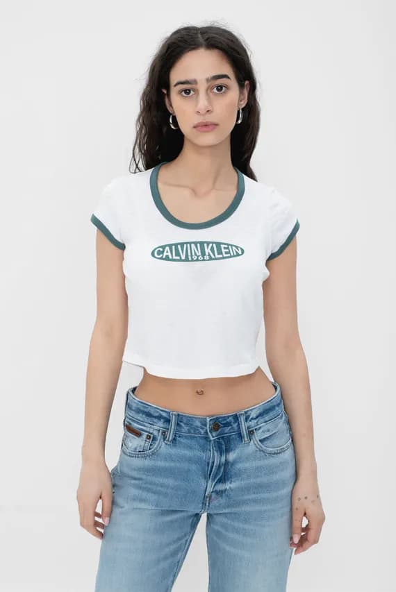 Футболка SS CASHMERE BLND GRAPHC BABY TEE