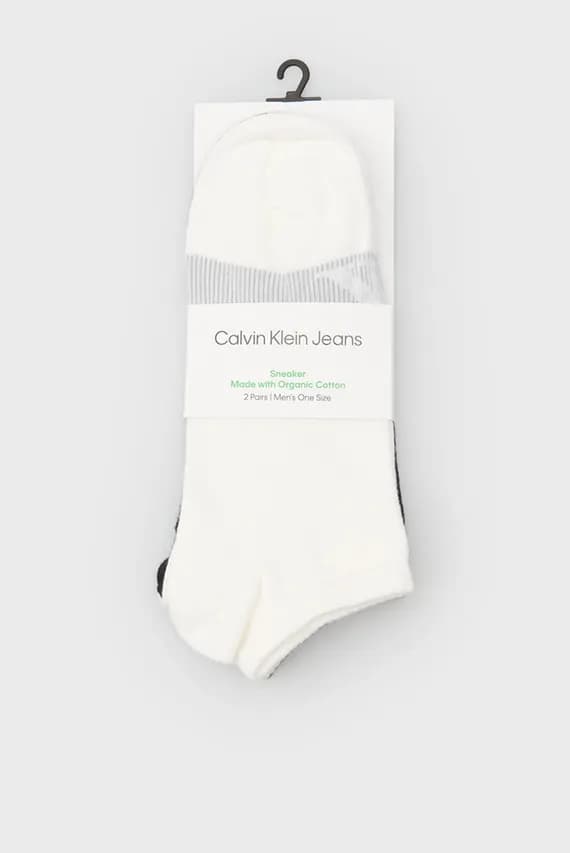 Носки CKJ MEN SNEAKER 2P SHADOW RIB