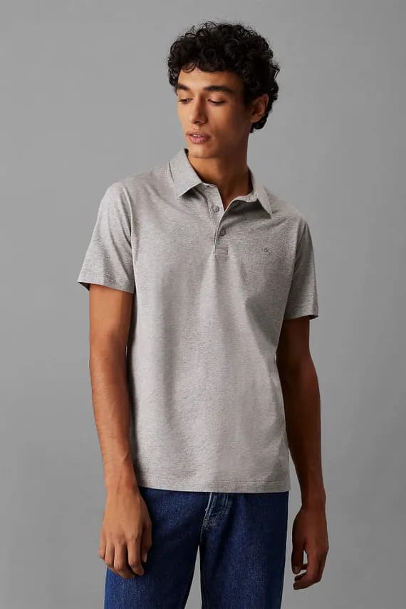 Поло LIQUID JERSEY MELANGE POLO