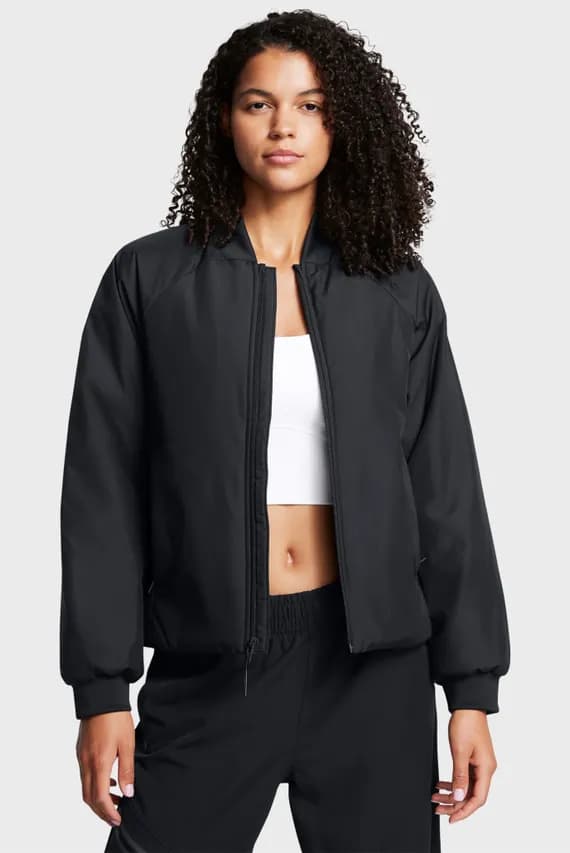 Женский черный бомбер UNSTOPPABLE INSULATED BOMBER