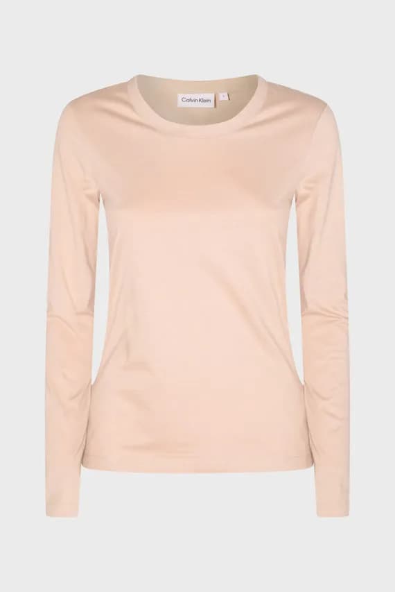 Лонгслив SMOOTH COTTON CREW NECK TEE LS