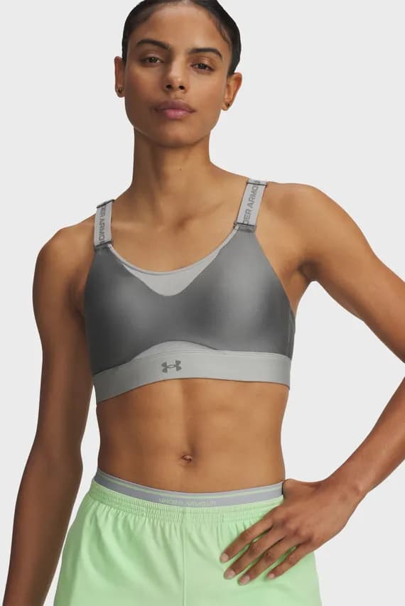 Топ UA Infinity High 2.0 Bra-GRN
