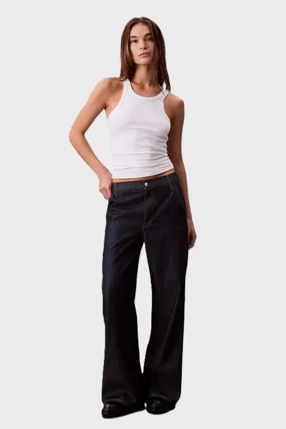 Джинсы TENCEL ULTRA HIGH WIDE LEG CLEAN