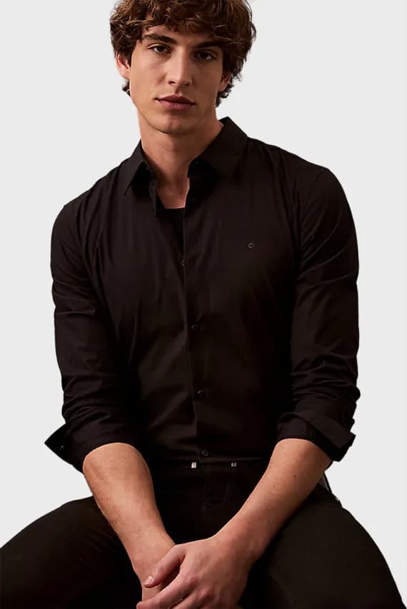 Рубашка LS SOLID STRETCH SLIM SHIRT