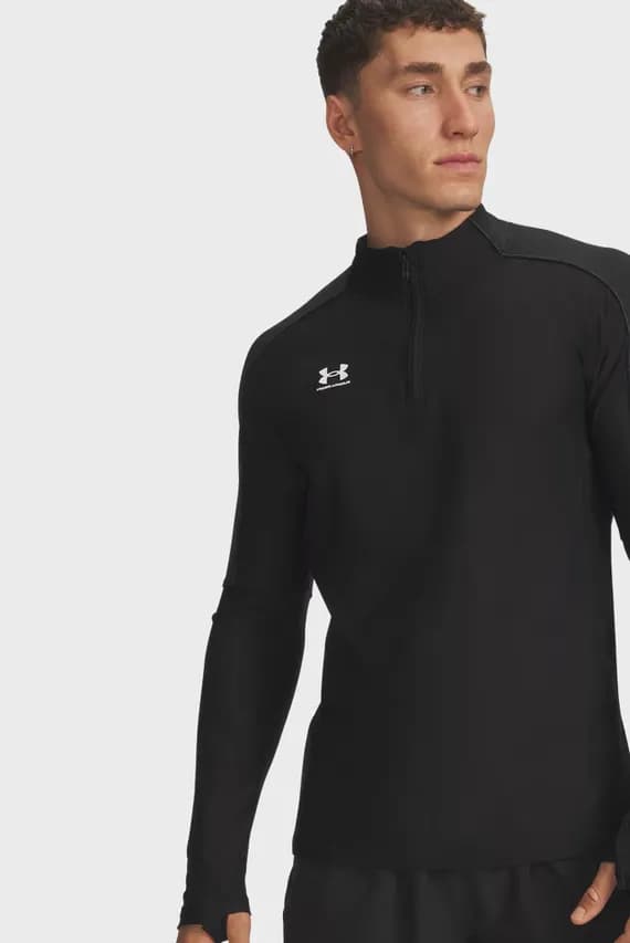 Лонгслив UA M Challenger Pro Midlayer-BLK