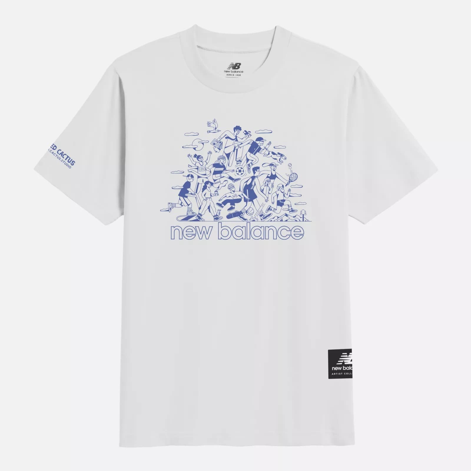 Футболка NB Athletics Aron Leah Group Fun T-Shirt